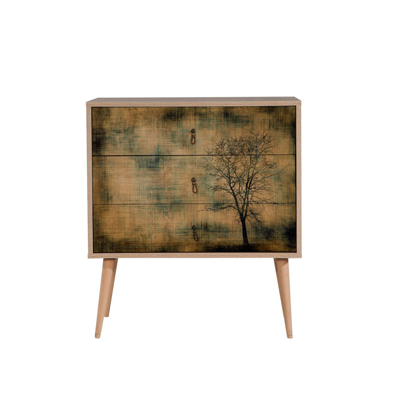 Commode 3 tiroirs l 31,5 "Scio