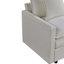 Canapé-lit en tissu d'ameublement Chenille-616061135