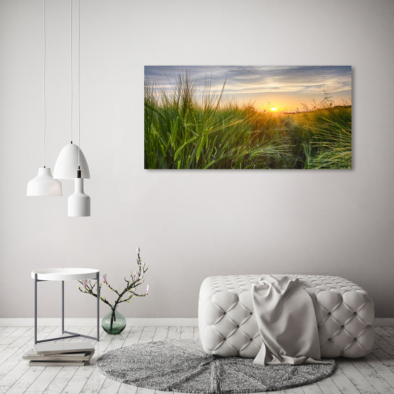 Wheat Field - Wrapped Canvas Print