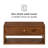 Reni Solid Wood 1- Drawer Floating Nightstand-1381362632
