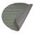 Comb Row Non-Slip Outdoor Rug-632112045