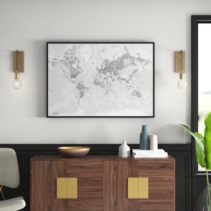 Single Picture Frame Print on Canvas, 84 cm H x 120 cm W x 4 cm D