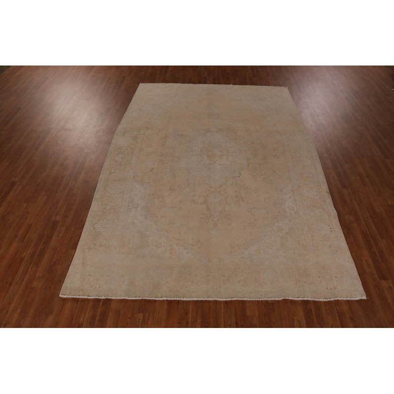 Tapis traditionnel en laine fait à la main 8 x 11