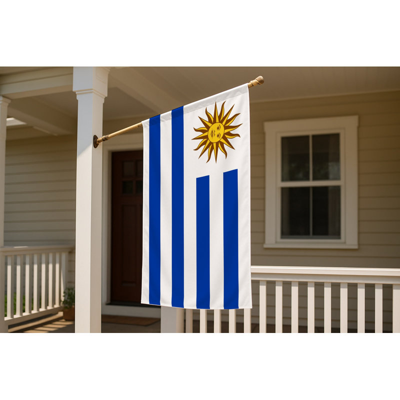 Drapeau de l'Uranda - drapeau extérieur, 24" H x 36" W