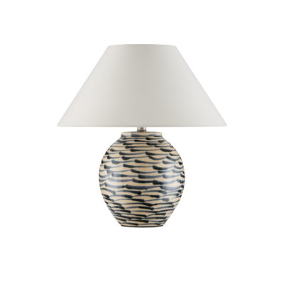 Minnows Blue Table Lamp
