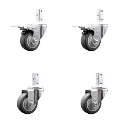 Square Stem Caster