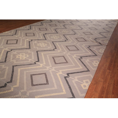 Tapis oriental All-Over Kilim Durrie 10 x 23 po