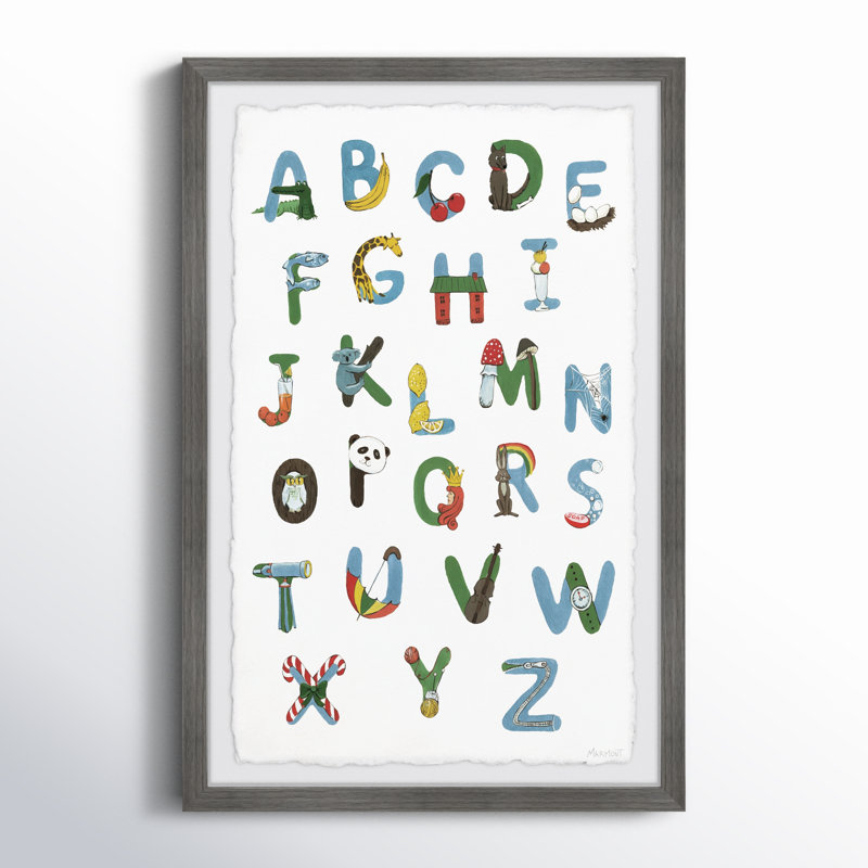 Langsa Toddler Time Framed Art, 24" H x 16" W x 1.5" D