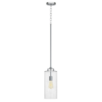 Plafonnier suspendu 1 lumière Urquhart Chrome