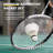 Patiassy Badminton Sets with Net, with 4 Carbon Aluminum Badminton Rackets 2 Badminton Shuttlecocks-69984015