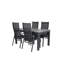 Jayesh 4 - Person Patio Dining Set Extendable Rectangular Table-1417400182-1417400181