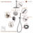 Calder Complete Shower System with Rough in-Valve-61901577