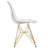 Northfleet Acrylic Dining Chair – Modern Eiffel Base Ghost Chair Accent Seating in Single, Set of 2, or Set of 4 – Gold or Chrome Legs for Banquet, Wedding, Office & Living Room Use-1819211776-1860914922-1860914933