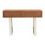 Grenkie 115cm Solid Wood Top Console Table