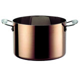 Toscana Deep Pot with Lid 9.45" - 12 Pieces - Copper