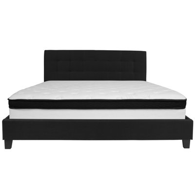 Konopka Upholstered Platform with Mattress