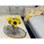 Sunflower Floral Arrangement in Mason Jar