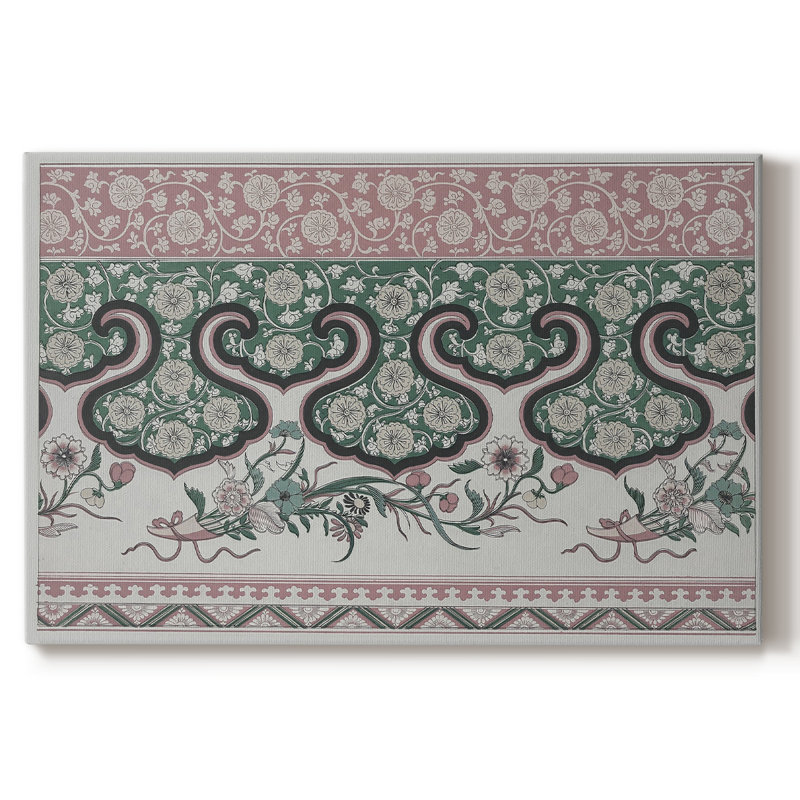 Abstrait rétro - XXIX, Toile tendue, H 13 po x l 19 po x P 1,5 po