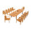 Outdoor 9 - Piece Teak Dining Set