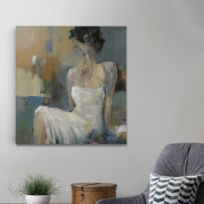 « contemporain moment i », reproduction d’art sur toile tendue