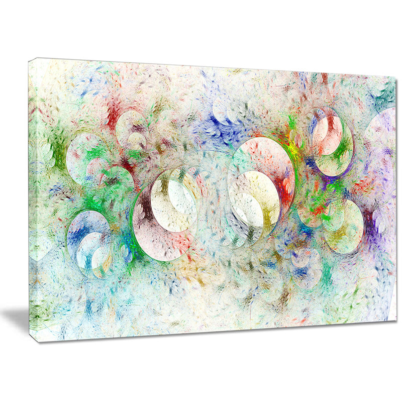« white fractal ornemented », impression sur toile tendue, H 30 po x l 40 po x P 1 po