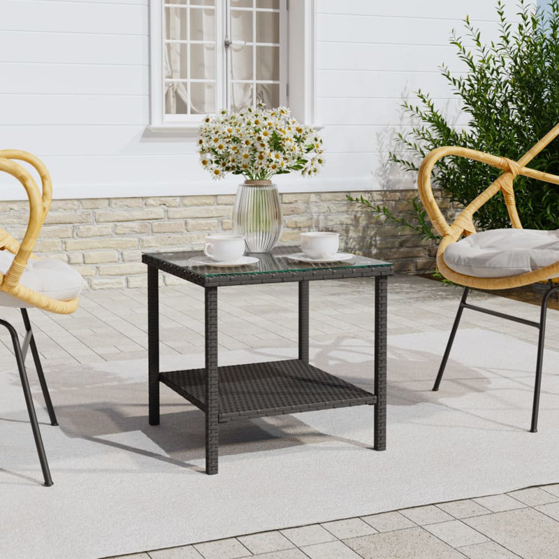 Table d'appoint Isaque, Noir