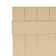 Custom 4 Board Closed BNB Shutters