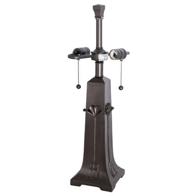23" High Ginkgo 2 Light Table Base