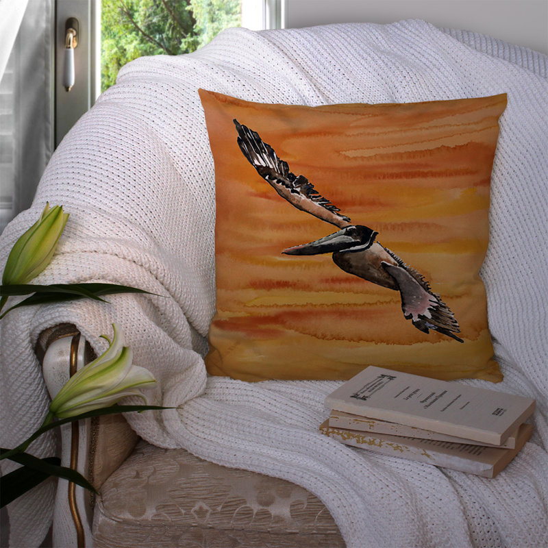 Coussin décoratif intérieur/extérieur pelican