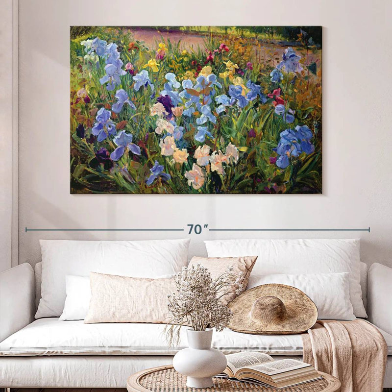 Harnek The Iris Bed, 34" H x 51" W