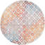 Tapis bleu / orange Beasley-31884352