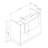 Nehimiah Rectangle Synthetic Laminate Reception Desk