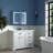 Tankersley Recessed or Surface Mount Frameless 3 Door Medicine Cabinet with 6 Adjustable Shelves and Lighting-1440622878-1440622871