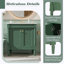 Meuble-lavabo 30 po avec lavabo en céramique-702205083