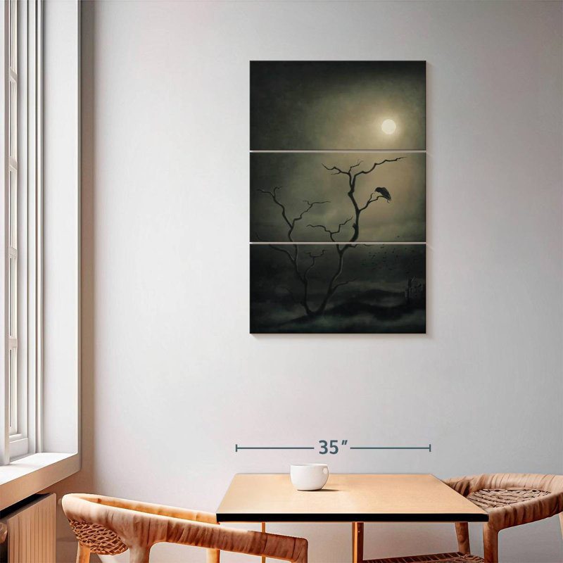 Hitzel Creepy Tree, 57" H x 36" W