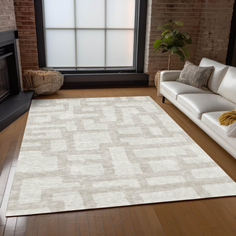 Tapis intérieur / extérieur Maliana, Rectangle 9 pi x 12 pi