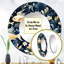 Ryshawn Coastal Underwater Elegance Coastal Pattern - Coastal Wall Mirror, Coastal-214964174-242029840