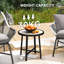 Round 50.5Cm L Outdoor End Table-1490077793