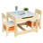 Swinehart Kids 3 Piece Square Play Or Activity Table and Chair Set-1544328363