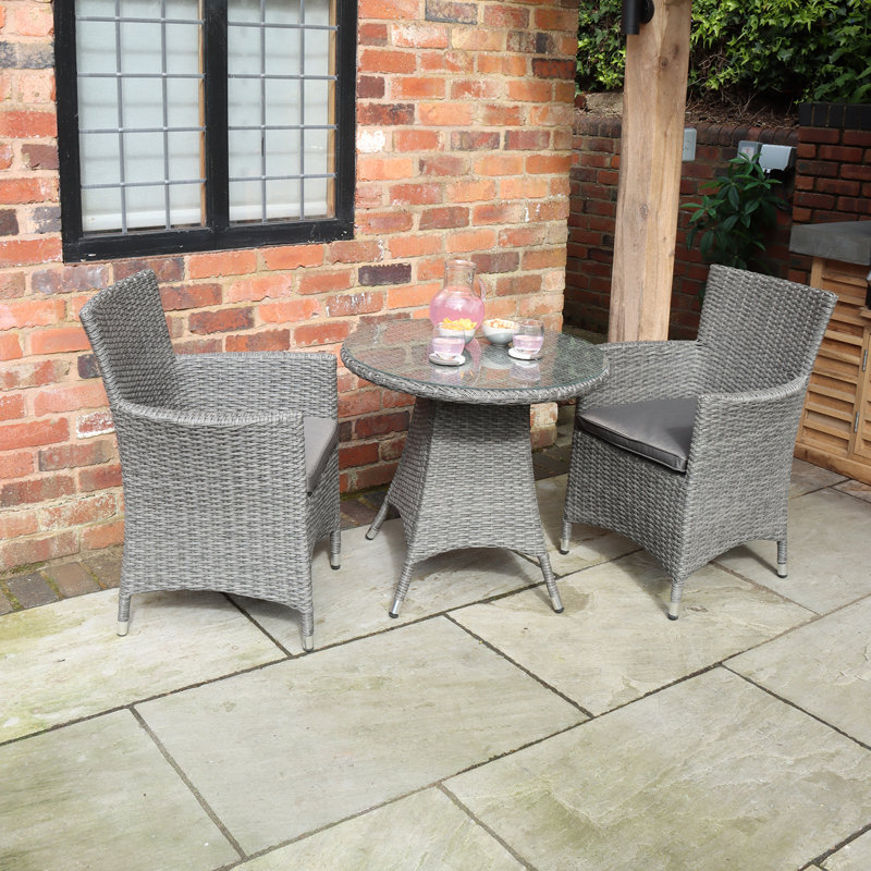  2 Seater Carver Bistro Set