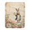 «Abstract Blossom Serenity» - couverture sherpa de qualité supérieure 1 pièce - reproduction d'art luxueuse