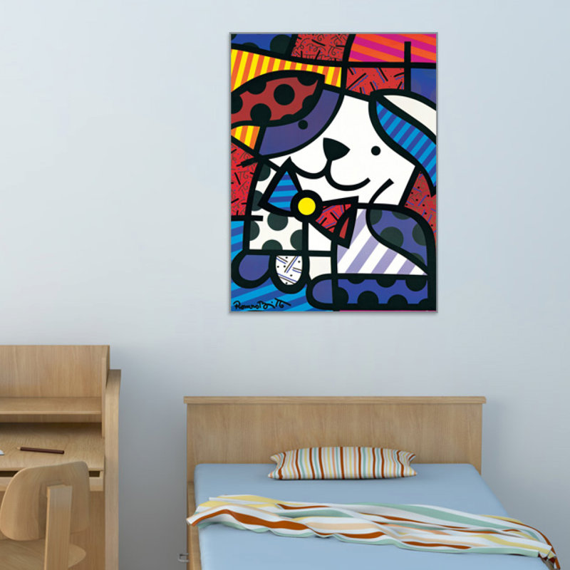 Ginger by Britto - Single Picture Frame Print on MDF