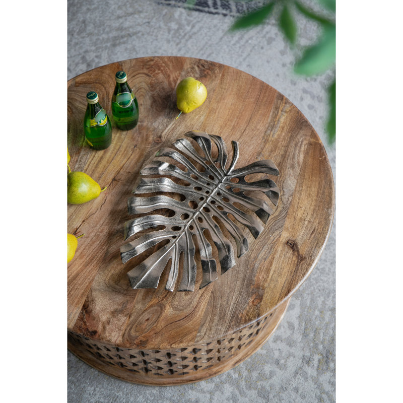 Décoration murale moderne en feuille d'or 18,9 x 13,4 x 1,4 po, fabriquée en aluminium avec un décor polyvalent, en aluminium, ajoute du look à la maison