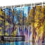 Rideau de douche avec 12 crochets Nature-1712811885