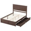 Lit double en bois massif avec 2 tiroirs de rangement Adainville-1913934907-1913934901