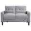Ensemble de canapé rembourré de style moderne Mid-Century pour le salon-223310725-223310733