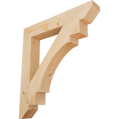 Support en bois / corbeau