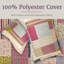  Ensemble de courtepointe Patchwork - avec taies décoratives - literie légère multicolore lavable à la machine-1393869580