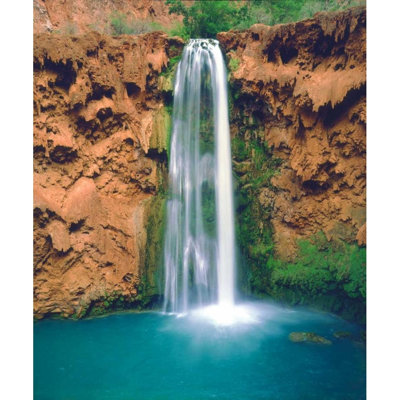 Art sur toile tendue par Talbot Frank, Christopher, Arizona Havasu Falls in the Grand Canyon