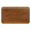 Table basse rectangulaire en bois pour le salon, table basse de 41,5 pouces avec pieds en bois massif, table basse en bois avec tablette de rangement ouverte. Assemblage facile